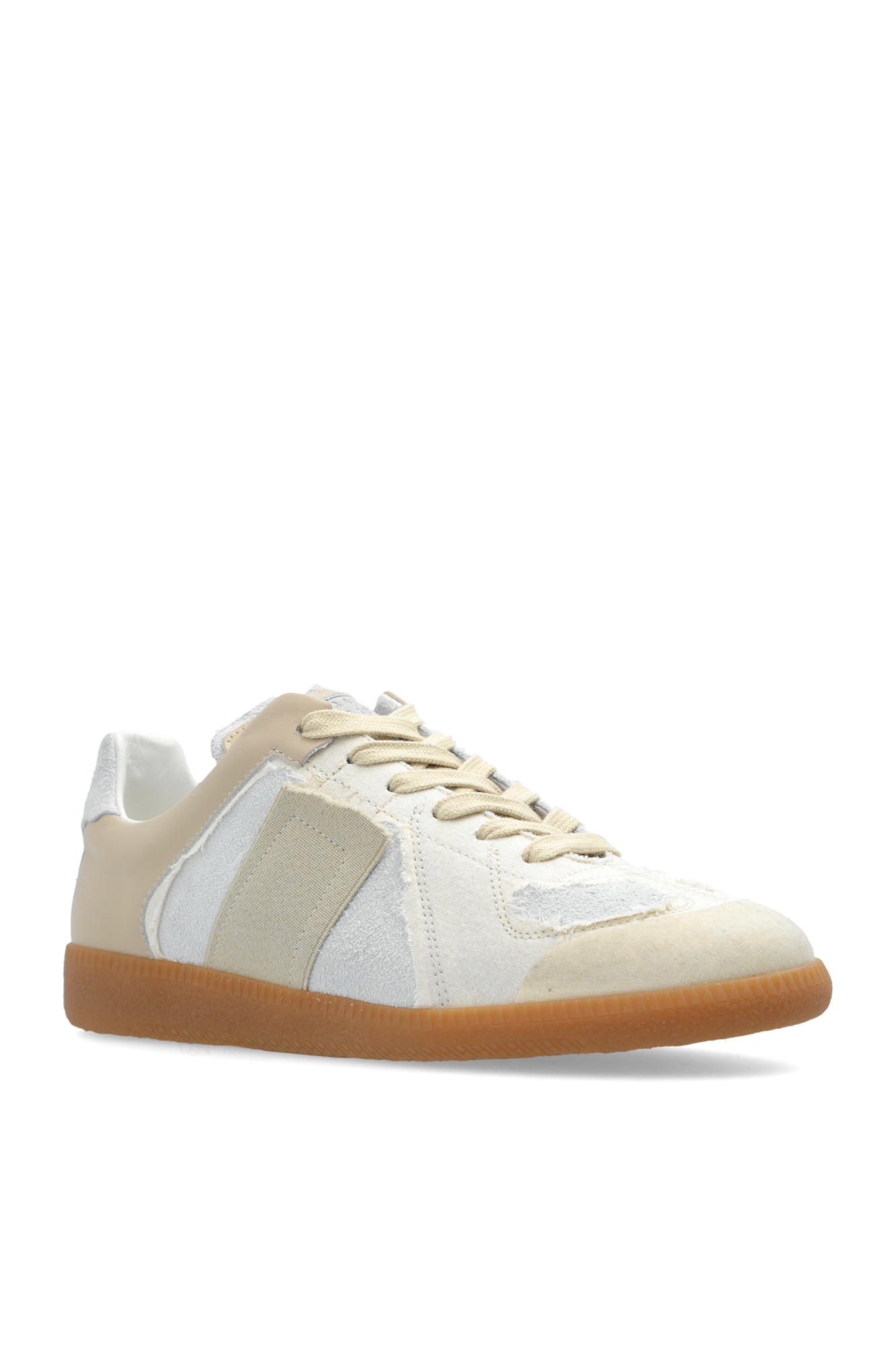 Cream Sneakers with vintage effect Maison Margiela - Vitkac